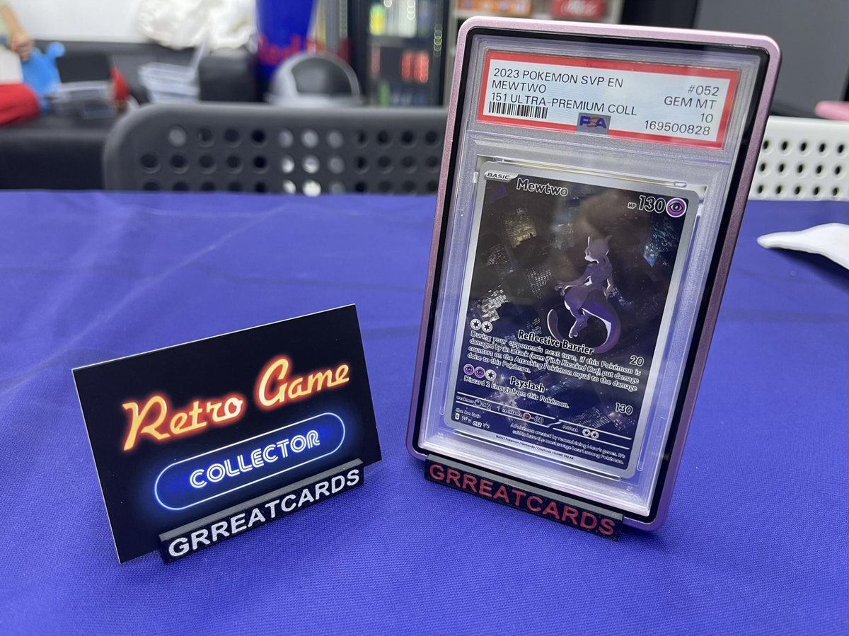 Pokemon TCG : 2023 Pokemon Mewtwo SVP 052 PSA 10 Gem Mint Scarlet Violet 151 ... – Foto 1