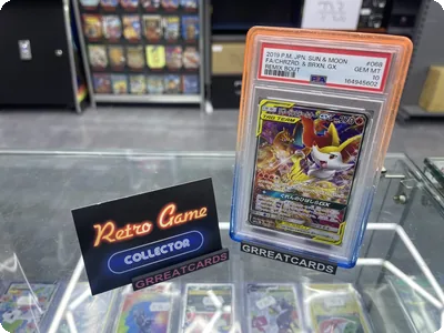 Pokemon TCG : Charizard & Braixen GX sm11a 068 PSA 10